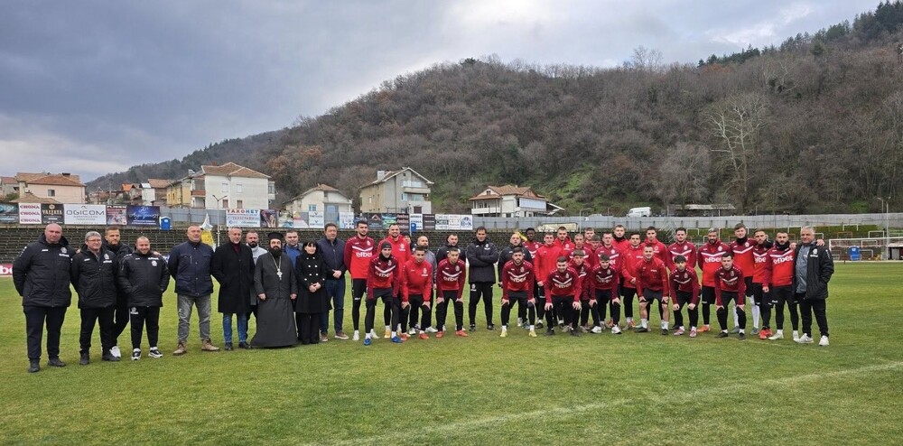 Втородивизионният футболен Беласица (Петрич) даде официален старт на зимната си подготовка